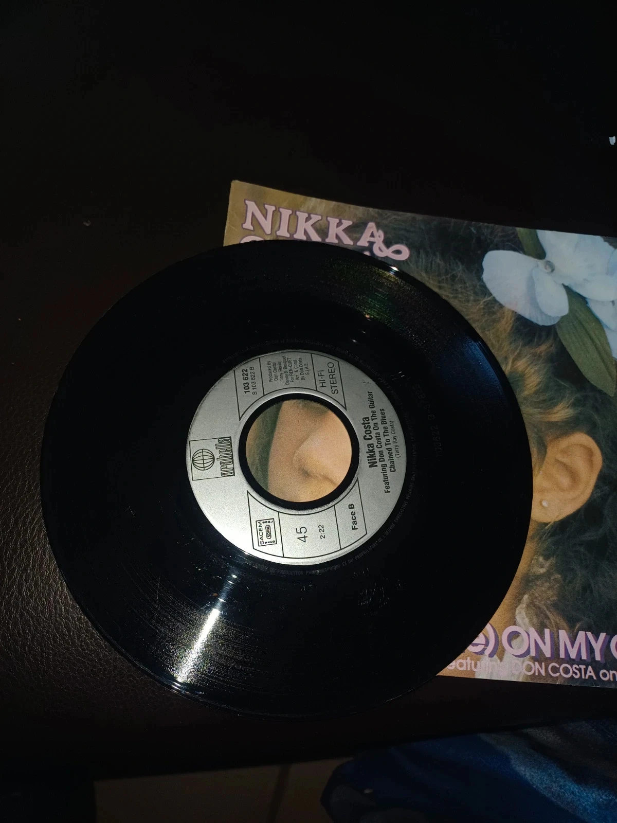 45rpm vinyl record Nikka Costa label Arabella – photo 4